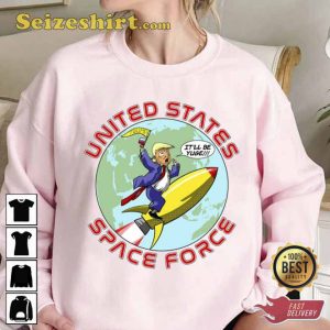 Donald Trump United States Space Force T-Shirt