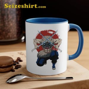 Kimetsu No Yaiba Studio Tanjiro Nezuko Inosuke Ceramic Coffee Mug3