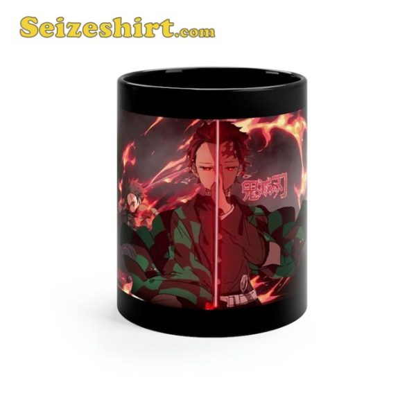 Kimetsu No Yaiba Sun Breathing Tanjiro Demon Slay Coffee Mug