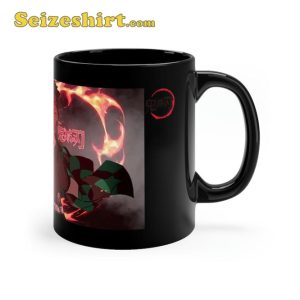 Kimetsu No Yaiba Sun Breathing Tanjiro Demon Slay Coffee Mug3