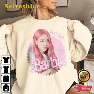 Kpop Blackpink Rose Barbie 2023 Graphic Tee Music Gifts For Fans2