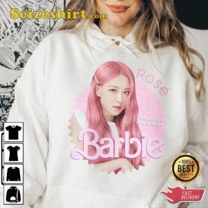 Kpop Blackpink Rose Barbie 2023 Graphic Tee Music Gifts For Fans3