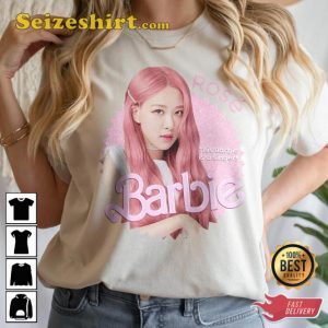 Kpop Blackpink Rose Barbie 2023 Graphic Tee Music Gifts For Fans4