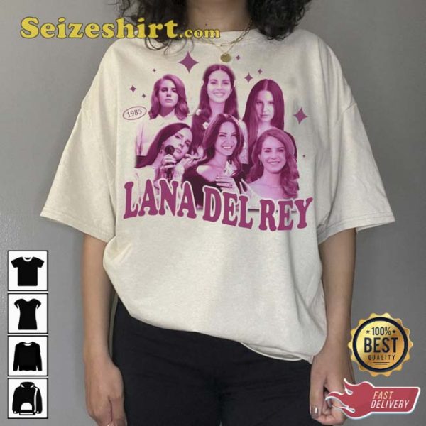 Lana Del Rey Vintage Style Graphics Singer Unisex T-Shirt