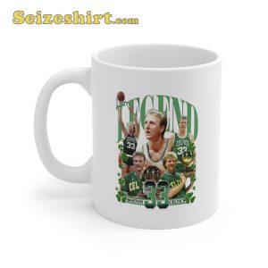 Larry Bird Boston Celtics 33 Champions Mug