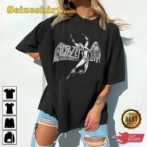 Led Zeppelin US tour 1975 Rock Hip Hop Lover Gift For Fans T-Shirt