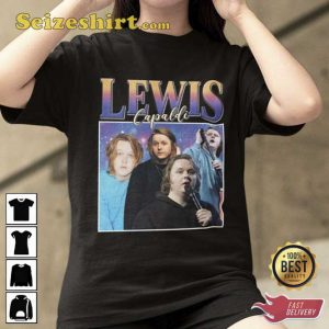 Lewis Capaldi Homage Cry Yourself To Sleep T-Shirt