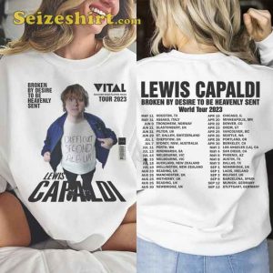 Lewis Capaldi World Tour Brings His Music To Cities Around The Globe Shirt