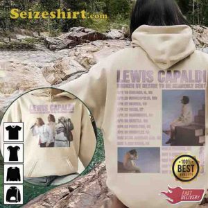 Lewis Capaldi Broken By Desire To Be Heavenly Sent Word Tour 2023 T Shirt