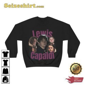 Lewis Capaldi Vintage Unisex Crewneck T-shirt For Fans