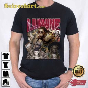 The Many Faces Of Lil Wayne Hiphop A Graphic Tee Collection Shirt