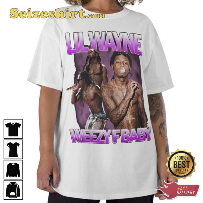 Lil Wayne Weezy F Baby Unisex Tee Shirt Design