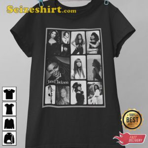 Limited Janet Jackson Tour Shirt Together Again 2023 Music Fan Gift