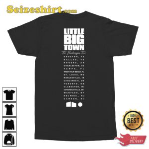 Little Big Town The Bandwagon Tour 2022 T-Shirt Gift For Fan 2