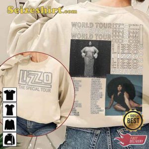 Lizzo Music Concert Double Sides Music Tour 2023 Shirt Gift Unisex Sweatshirts