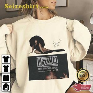 Lizzo Special World Tour 2023 With Special Guest Latto Sweatshirt