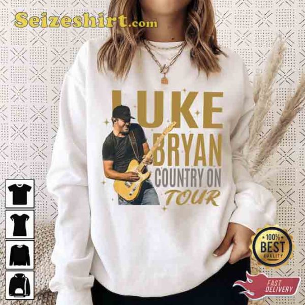 Luke Bryan Country On Tour Gift For Fan Unisex Sweatshirt