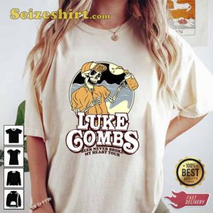 Luke Comb Beer Never Broke My Heart Tour T-Shirt