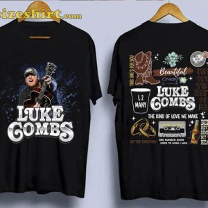 Luke Combs 2023 World Tour T-Shirt 2 Side