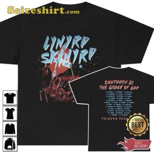 Lynyrd Skynyrd 1988 Tribute Tour Southern By The Grace Of God Shirt