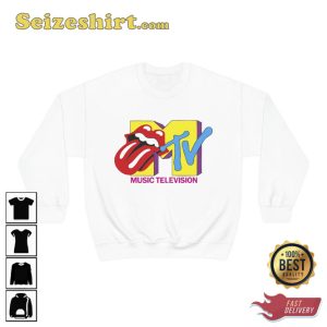 MTV Music Televison Crewneck Sweatshirt Lover Gift