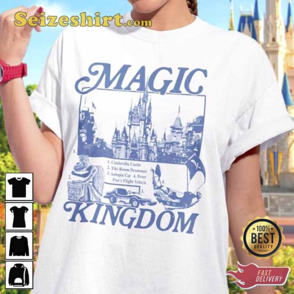 Magic Kingdom Vintage Style Graphic T-Shirt