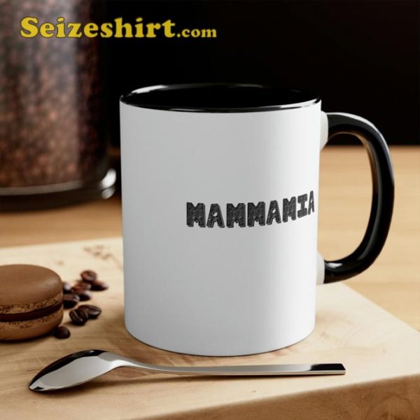 Maneskin Inspired Mammamia Song Italian Rock Band Souvenir Mug