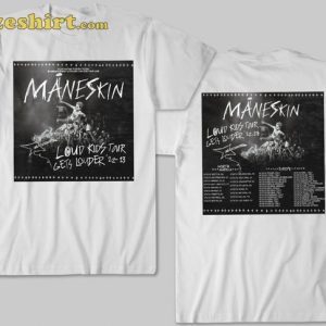 Maneskin Louds Kids Gets Louder Tour 2022-2023 T-Shirt2