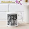 Maneskin Portrait David Damiano Poster White Souvenir Gift Mug