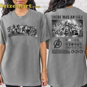 Marvel Superheros Group Save The World Shirt