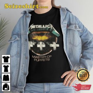 Master Of Puppets Band Heavy Metal Hip Hop RocknRoll Lover Gift Unisex T-Shirt