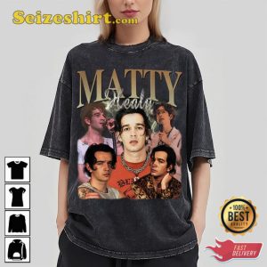 Matty Healy Pop Rock Band Fans Gift Graphic Design Unisex T-Shirt