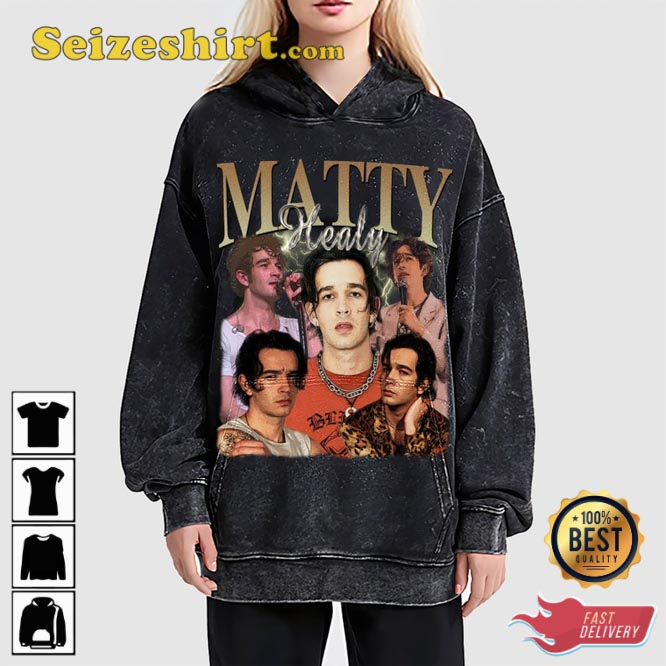 Matty Healy Pop Rock Band Fans Gift Graphic Design Unisex T-Shirt3