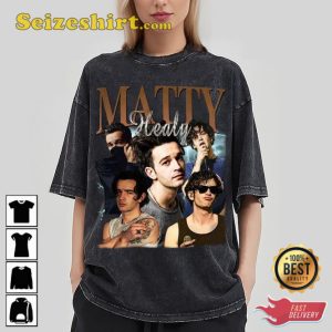 Matty Healy Pop Rock Band Unisex Gift For Fans T-Shirt Design