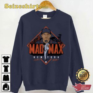 Max Scherzer Mad Max New York Orange Unisex Sweatshirt