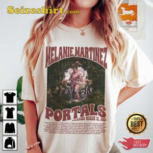 Melanie Martinez Portals Tracklist 2023 Cry Baby Album Fan Gift T-Shirt