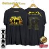 Metallica World Tour 2023 Shirt Rock Band Unisex Gift For Fans