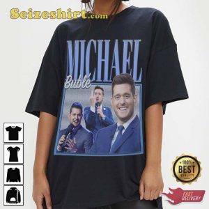 Michael Buble Holly Jolly Christmas Music Gift For Fan Shirt