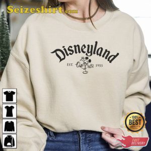 Mickey Disneyland Est 1955 Sweatshirt Magic Kingdom