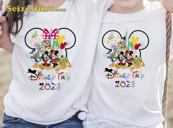 Minnie Mickey Matching Family Disney Trip Tees 2023 Tshirts