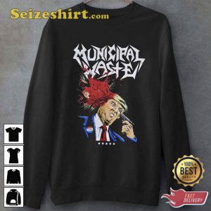Municipal Waste Trending Donald Trump Horror Unisex T-Shirt