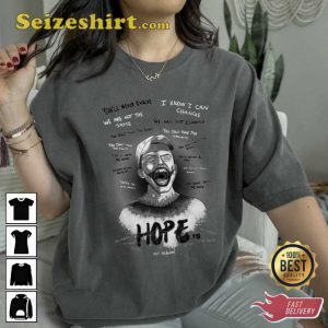 NF Hope Hope Album Tour Merch Tshirt