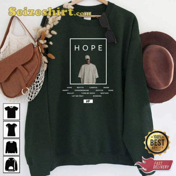 NF Hope Tour Cordae Live Nation At Gas South Arena T-Shirt Best Fan Gift