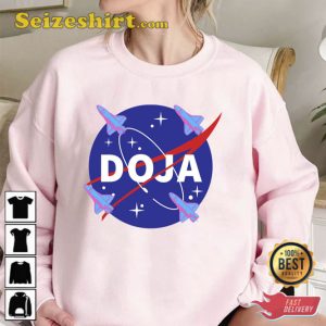 Nasa Logo Style Doja Cat Artwork Unisex T-Shirt Gift For Fan 3