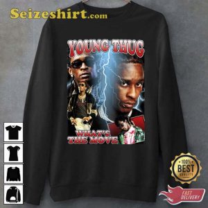 Nba Young Boy Young Thug What’s The Move Vintage Bootleg Unisex T-Shirt