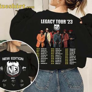 New Edition Band RB Music Tour 2023 2 Sides Sweatshirt