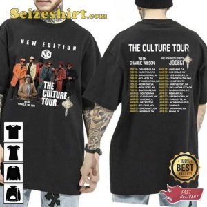 New Edition With Charlie Wilson The Culture Tour 2023 Unisex T-Shirt