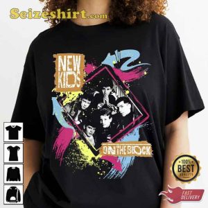 New Kids On The Block 8 Original Pop Boy Band Concert Unisex T-Shirt