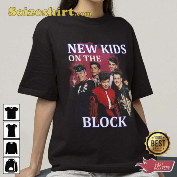 New Kids On The Block Classic Rock Concert Mix Tape Tour 2022 Unisex T-Shirt