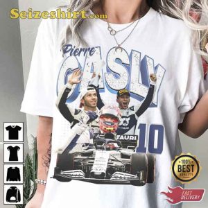 New Pierre Gasly Driver Racing Championship Formula Racing T-Shirt
